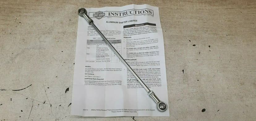 Harley Davidson Shift Linkage