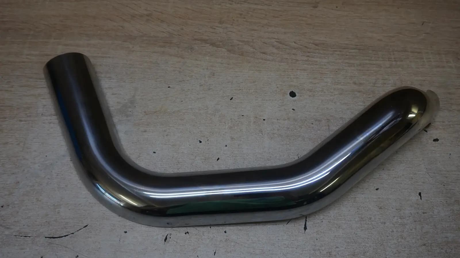 Harley Davidson Rear cilinder Head Chrome Exhaust Heat Shield / Guard / Muffler