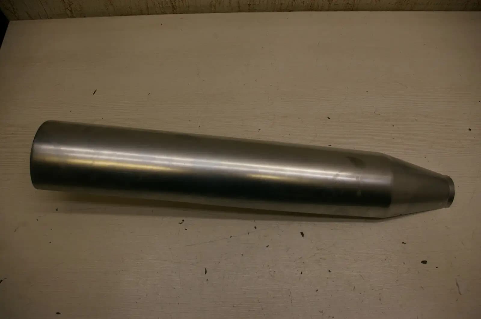Harley Davidson Polished Chrome Exhaust Heat Shield / Guard / Header / Cover