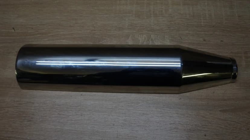 Harley Davidson Polished Chrome Exhaust Heat Shield / Guard / Header / Cover